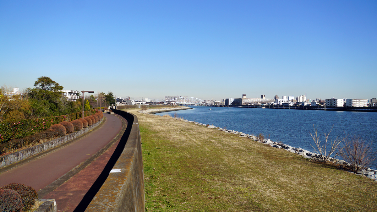 旧江戸川の歴史と風景 江戸川水門と常夜灯 江戸川フォトライブラリー